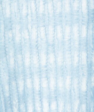 AMERICAN HOLIC チュールフリンジシアーＴシャツ Light Blue