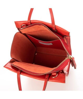 UNBILLION カシュカシュ cachecache / ノットハンドル縦長ミニトート レッド