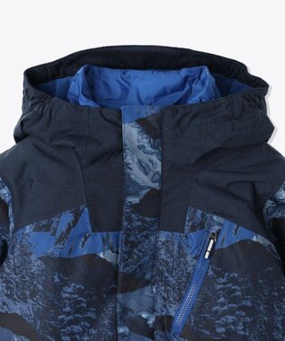 Columbia Columbia/ 【KIDS】ウィリバードIIIインターチェンジジャケット /コロンビア Mountain Blue Cascades、 Coll Navy