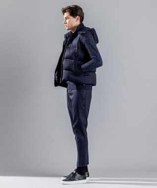 JOSEPH HOMME オーナメントジャガード　ニット ネイビー系5