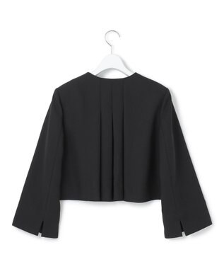 23区 S 【APPLAUDIR】バックサテンジョーゼット ジャケット ネイビー系