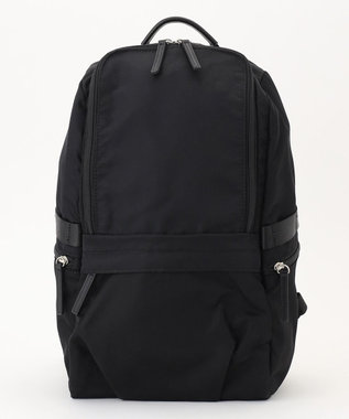 ICB 【人気のため新色追加・A4サイズ収納可・撥水】８ポケットナイロンリュック ブラック系