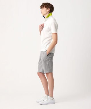 23区GOLF 【MEN】【吸水速乾/UVカット】ベーシック ポロシャツ ホワイト系