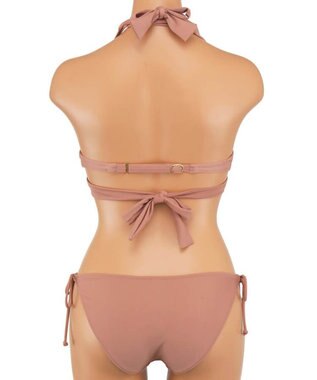 San-ai Resort（三愛水着楽園） ナチュラルだけどしっかり盛れる【ナチュラルアップブラ】ノンワイヤービキニ　7M・9M ピンク