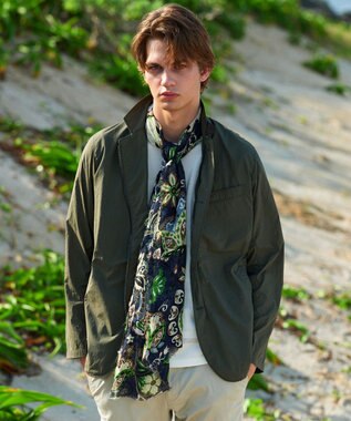 JOSEPH ABBOUD 【エコ素材/軽量/通気性/速乾性】ペーパーヤーンニット Ｔシャツ ホワイト系