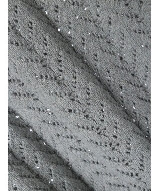 earth music&ecology ビッグカラーニットプルオーバー Light Gray