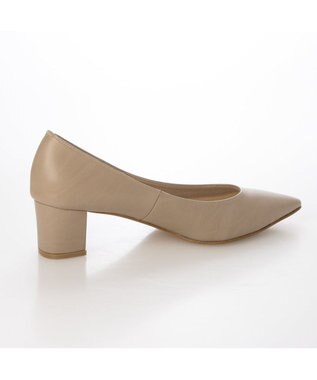 MODE ET JACOMO <MODE ET JACOMO>ポインテッドトゥプレーンパンプス ベージュ