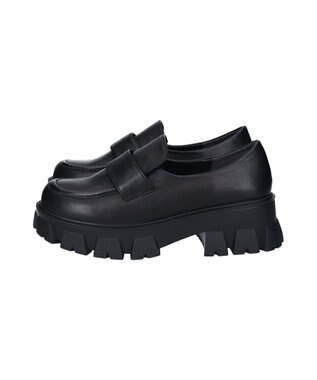 Bridget Birkin 【PARADIS COULEUR】防滑トラックソールローファー ブラック