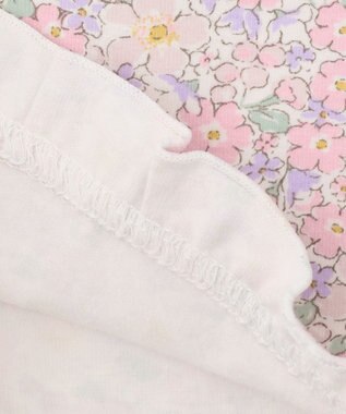 ANY KIDS 1分丈スパッツ ピンク系花柄