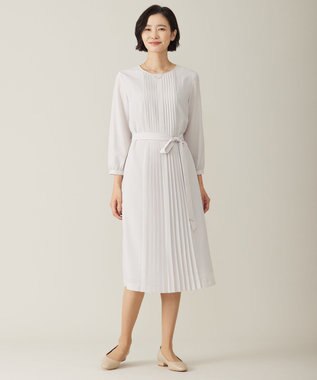 J.PRESS LADIES ショートパール ネックレス シルバー系