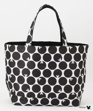 Y'SACCS 【Disney Collection】シルエットプリントトートバッグ　Mサイズ ブラック