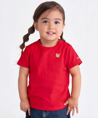 MIKI HOUSE HOT BISCUITS 【70-120cm】【Everyday Series】ワンポイント 半袖Tシャツ