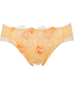 Wing ショーツ 【後ろ姿きれいブラ】 KB2718とペア 綿混素材(身生地部) アウターにひびきにくい（バック裾） はきこみ丈あさめ KF2818 ウイング／ワコール オレンジ