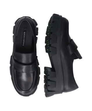 Bridget Birkin 【PARADIS COULEUR】防滑トラックソールローファー ブラック