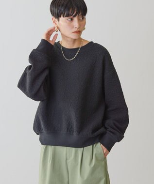 AMERICAN HOLIC フクレジャガードプルオーバー Black