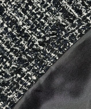 23区 【VERY掲載】GIOLICAツイード フォルム ジレ モノトーンミックス