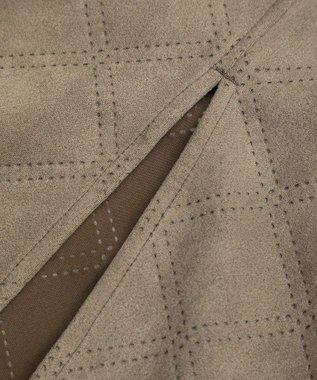 Green Parks ・ＥＬＥＮＣＡＲＥ　ＤＵＥ　エンボスナロースカート Brown