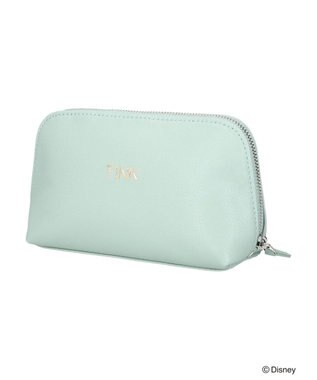 Green Parks ピーター・パン／フラワー合皮ポーチ Beige