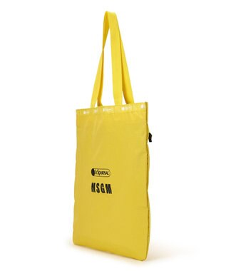 LeSportsac MSGM LG EMERALD TOTE/ロゴトートイエロー ロゴトートイエロー