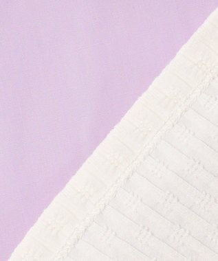 組曲 KIDS  【150-160㎝】 クロスステッチオフショルトップス ラベンダー