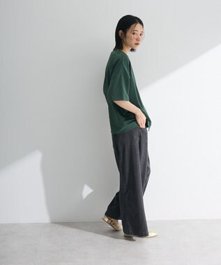 Green Parks テープパイピングリップルプルオーバー Green