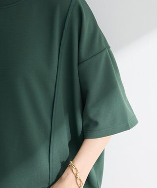 Green Parks テープパイピングリップルプルオーバー Green