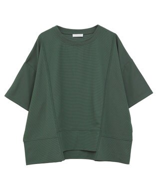 Green Parks テープパイピングリップルプルオーバー Green