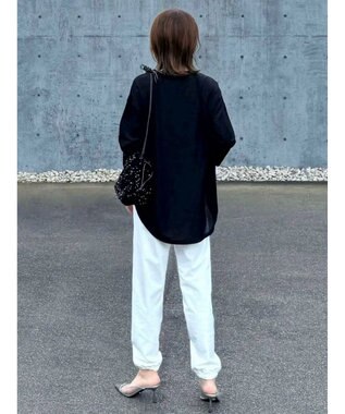 Green Parks シアーリブチュニック Black