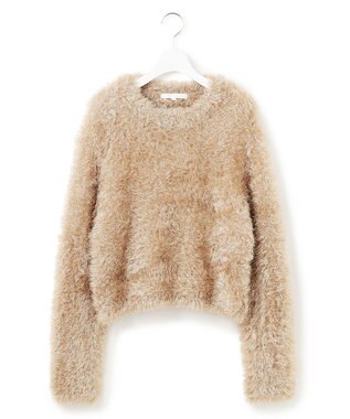 23区 【GOLD LABEL】メタリックファーモール ニット