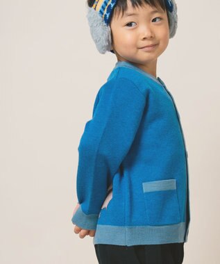 ami amie ゴルフレンドカーディガンFree Size ブルー