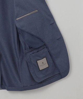GOTAIRIKU セットアップ対応【洗える/ストレッチ/シワになりにくい】ドライジャージー セットアップジャケット ネイビー系8