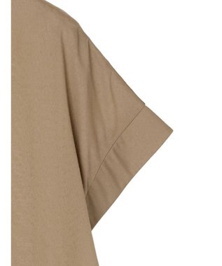 Green Parks 接触冷感　フレンチスリーブチュニック Khaki
