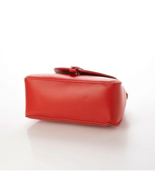 UNBILLION cachecache ワンハンドルフラップ付きミニショルダー レッド