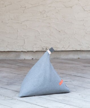 ビーズクッション tetra tetra NATURA（ナチュラ） ビーズクッション テトラ【ミニサイズ】 ロックグレー