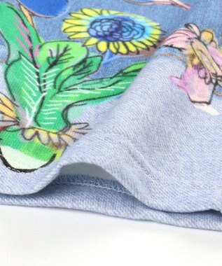 tsumori chisato SLEEP ツモリチサト ボトムス 長ズボン ルームウエア 綿100%(本体) ミニ裏毛素材 レディース UOX544 /ワコール ブルー