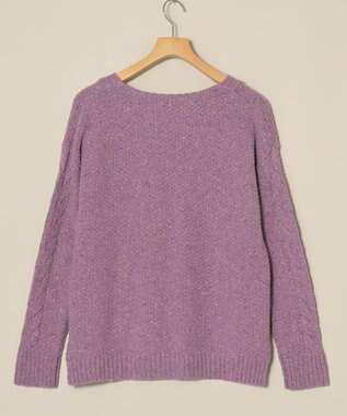 ONWARD Reuse Park 【組曲】ニット秋冬 パープル