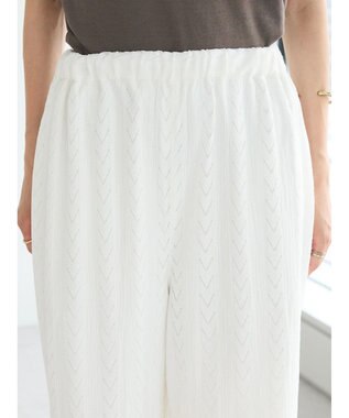 CRAFT STANDARD BOUTIQUE レースパンツ White