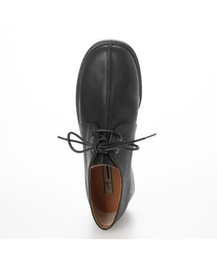 ing <ing>センターシームレースアップシューズ ブラック