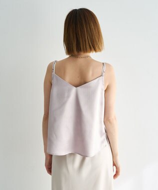 YECCA VECCA [2SET]キャミレイヤードレースシャツ Off White