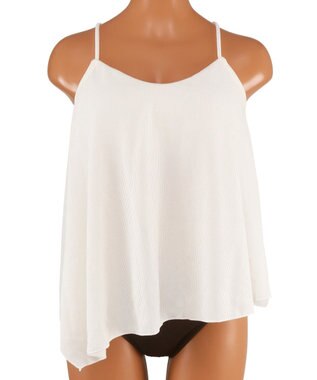 San-ai Resort（三愛水着楽園） 【SALE】３点セット水着　9M・11L【San-ai Resort（サンアイリゾート）】 ホワイト×ブラウン