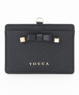 TOCCA TINY RIBBON ID HOLDER IDホルダー ブラック系