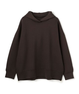 UNFILO BEAUTY FORM JERSEY サイドZIP フーディ 【WEB限定】ブラウン