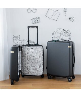 ACE BAGS & LUGGAGE HAyU × ace.  パキラ スーツケース 34L 機内持込 05781 エース ブラック