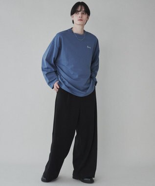 WEGO AIRFUNCTION　シンプルロゴロンT ブルー