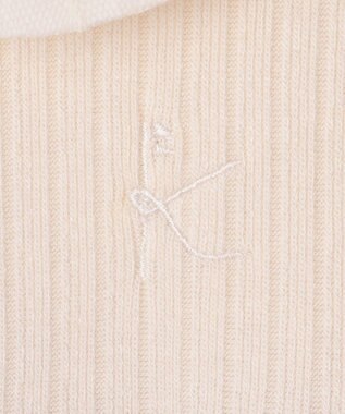 組曲 KIDS 【110-140㎝】バイカラーニットソー ワンピース ライトグレー系