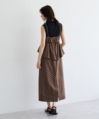 YECCA VECCA ハイネックノースリーブニット Black