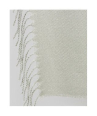 UNBILLION カシュネ cache nez / ツイル無地ストール グリーン