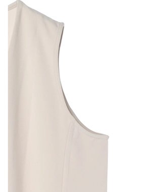 CRAFT STANDARD BOUTIQUE ジョーゼットロングジレ Ivory