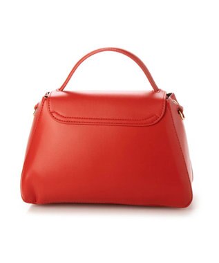 UNBILLION cachecache ワンハンドルフラップ付きミニショルダー レッド