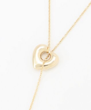 ANY 【WEB限定】ハートネックレス ライトゴールド